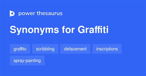 graffiti synonyms